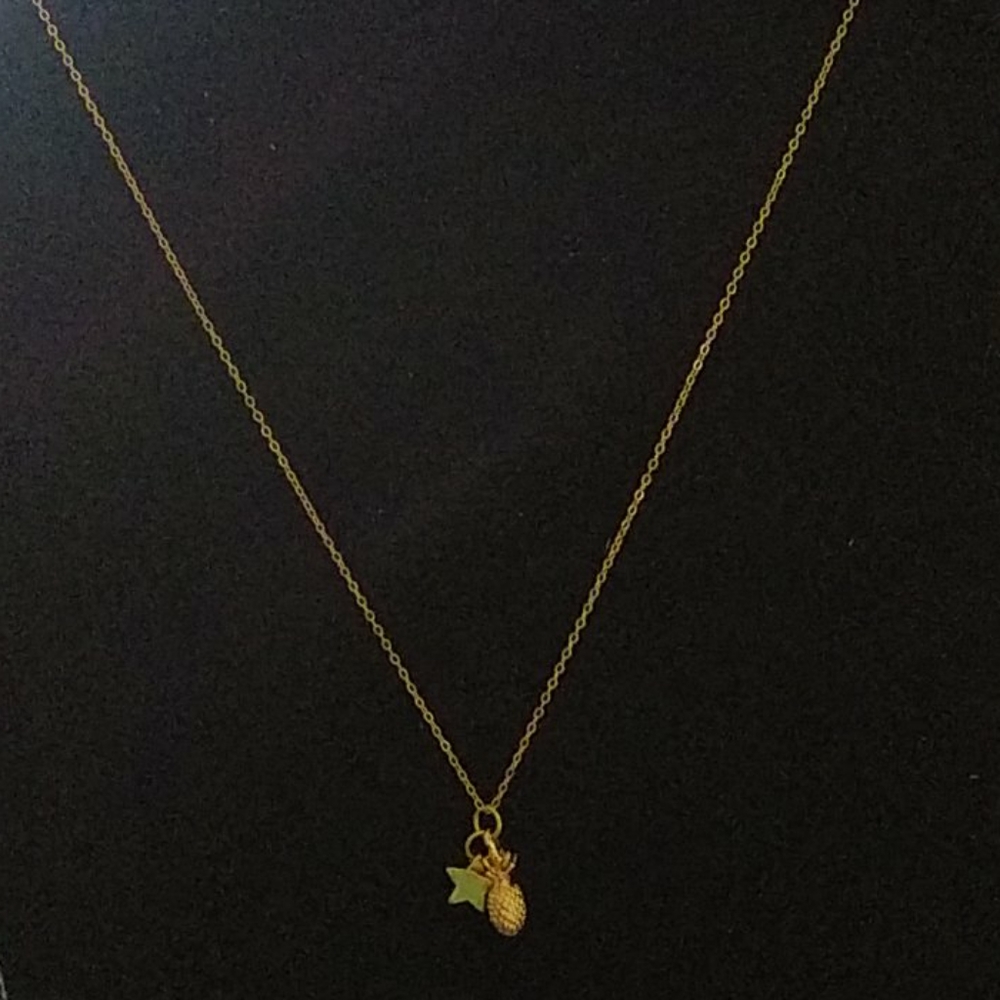 16 inch - 16kGold over Brass Dainty Necklace